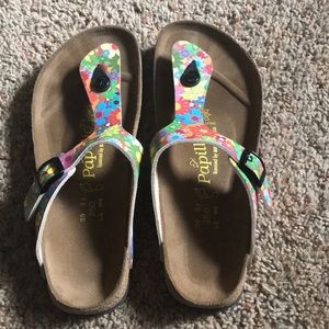 Floral Papillio Birkenstocks